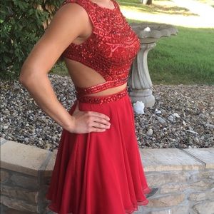 Sherri Hill size 2 two-piece dress